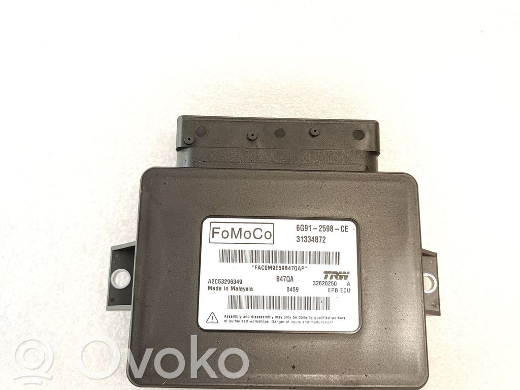 Volvo XC60 Hand brake control module 