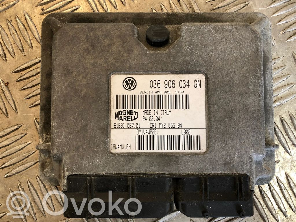 Skoda Fabia Mk1 (6Y) Engine control unit/module 