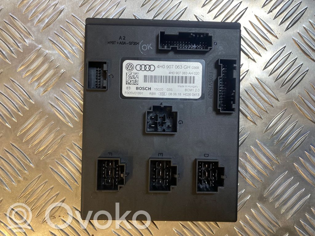 Audi A6 S6 C7 4G Module confort 