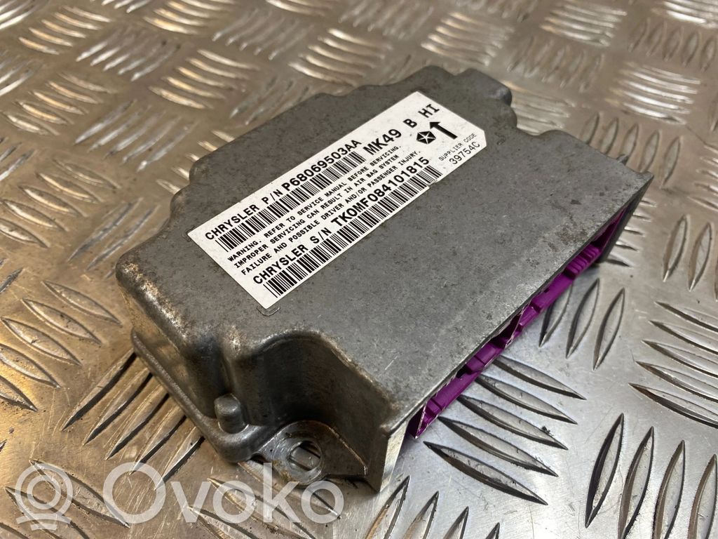Airbag control unit/module   P68069503AA,39754C,TKFMF084101815