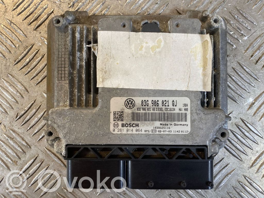Volkswagen Golf V Engine control unit/module 