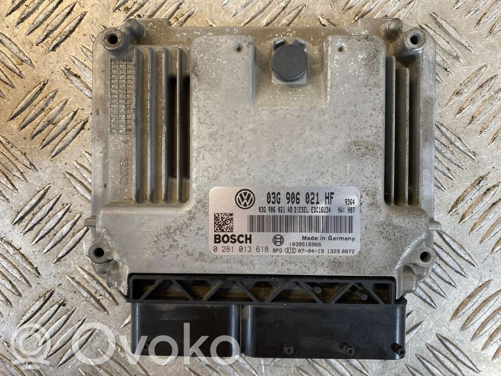 Volkswagen Golf Plus Engine control unit/module 
