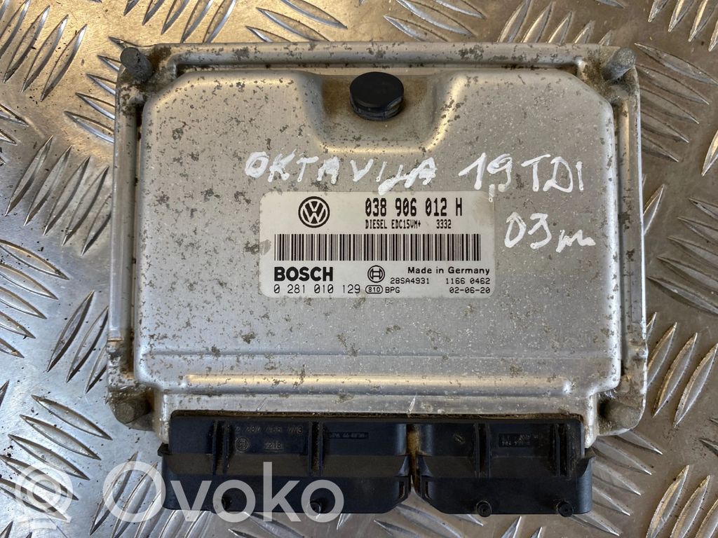 Skoda Octavia Mk1 (1U) Engine control unit/module 