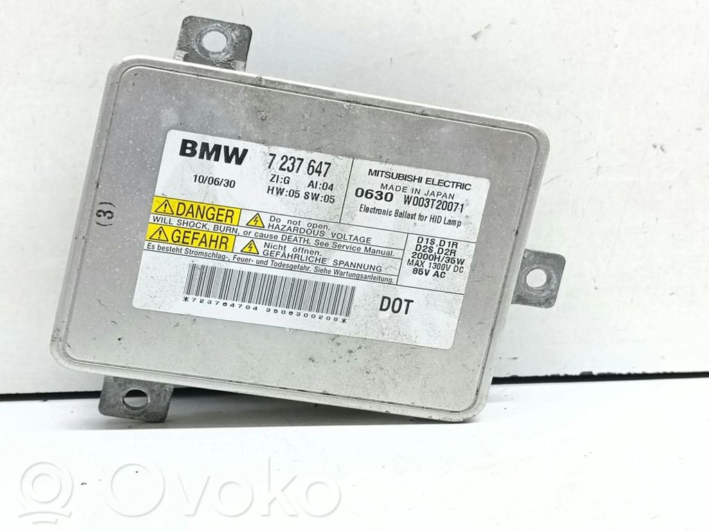 BMW 5 F10 F11 Headlight ballast module Xenon 