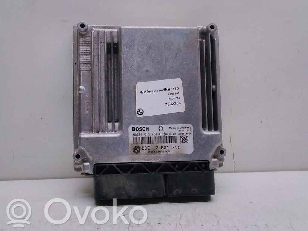 BMW X3 E83 Engine control unit/module 