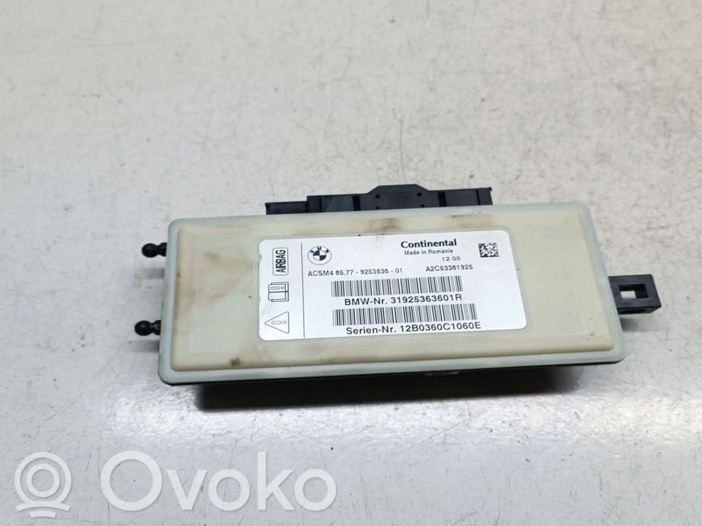 BMW X3 F25 Airbag control unit/module 