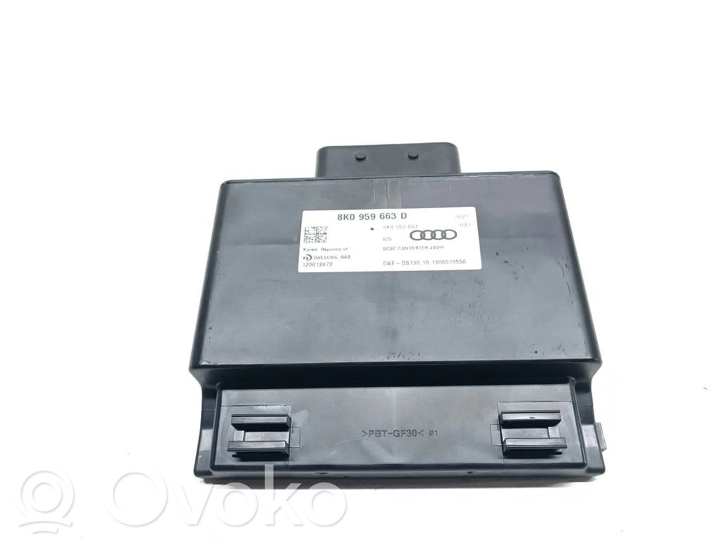 Audi A6 S6 C7 4G Voltage converter/converter module 