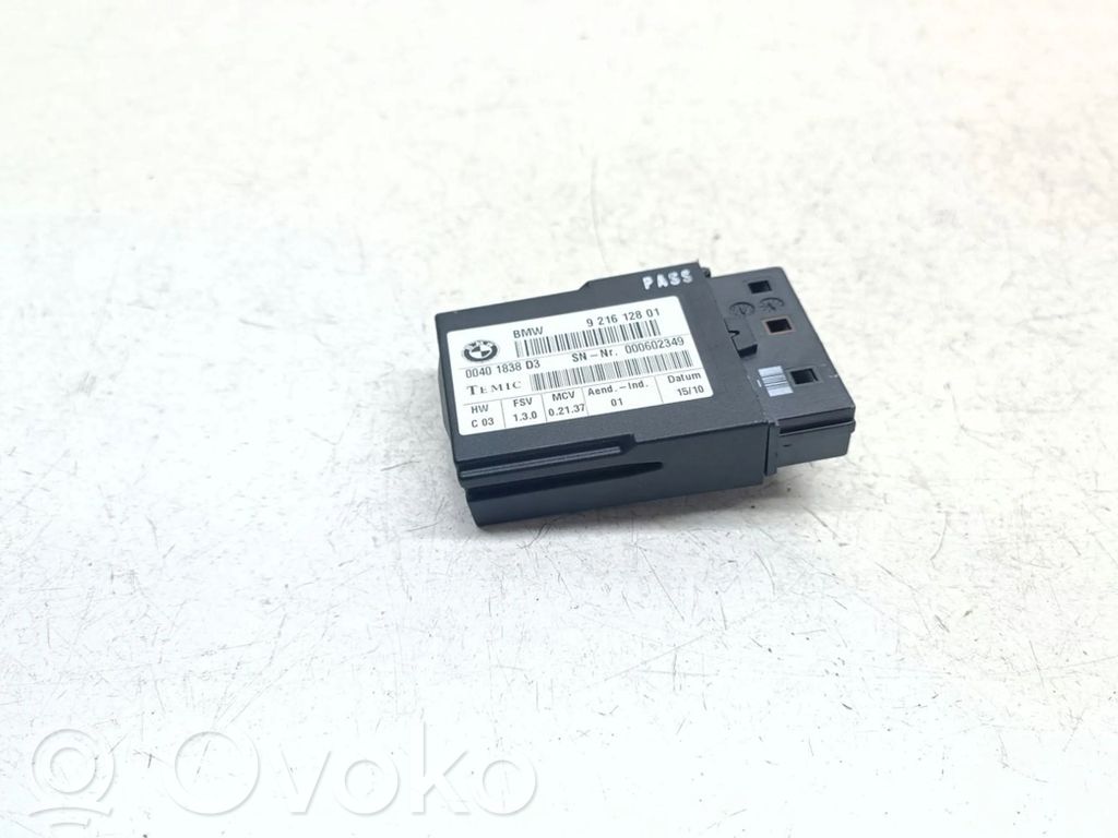BMW 3 E92 E93 Seat belt adjustment motor 