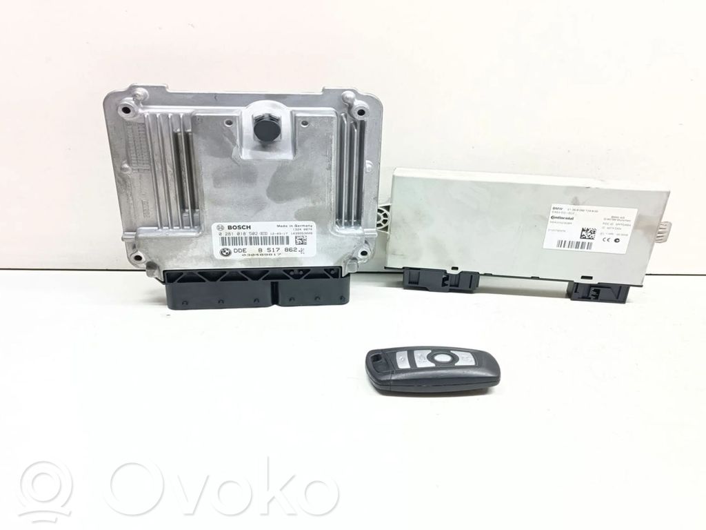 BMW 5 F10 F11 Engine ECU kit and lock set 