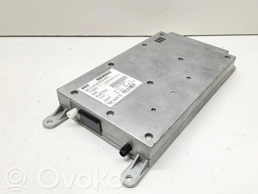 BMW 7 E65 E66 Tālruņa vadības bloks 