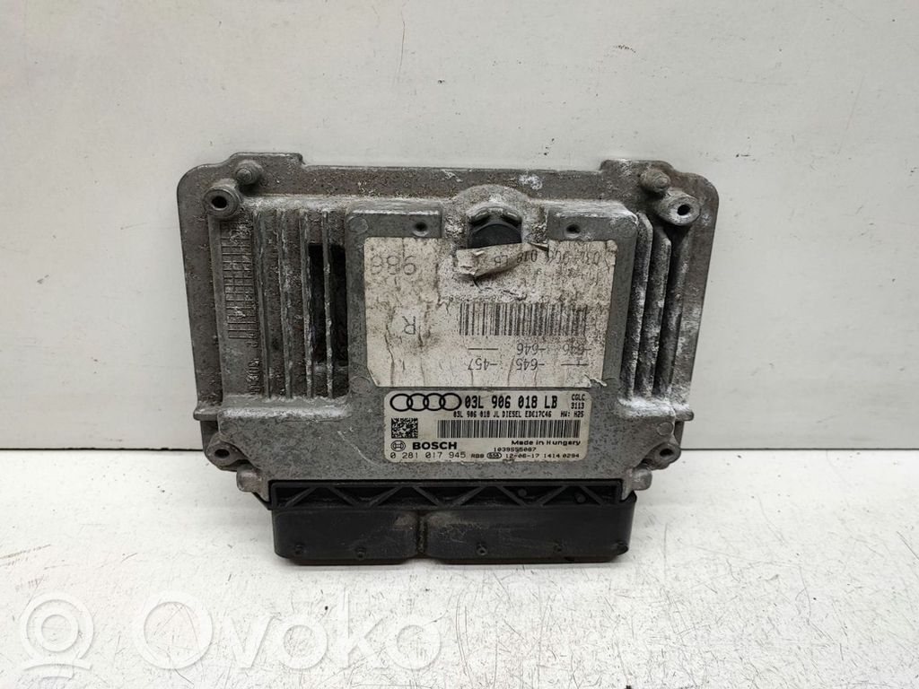 Audi A6 S6 C7 4G Variklio valdymo blokas 