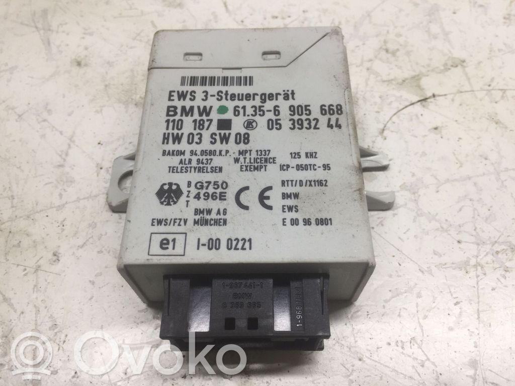 BMW 5 E39 Immobilizer control unit/module 