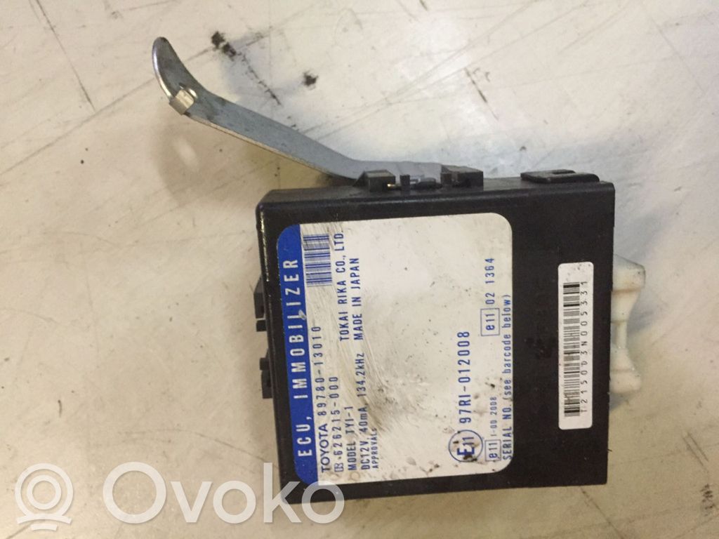 Toyota Corolla Verso E121 Immobilizer control unit/module 
