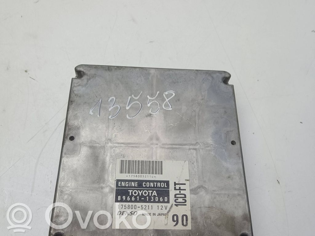 Toyota Corolla Verso E121 Engine control unit/module 