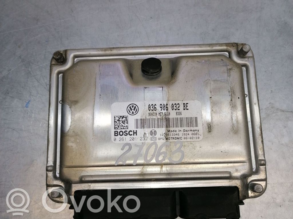 Engine control unit/module   036906032BE