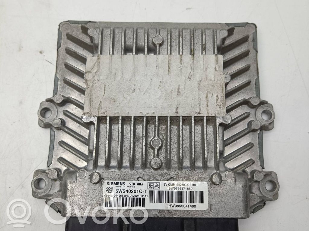 Citroen C4 I Engine control unit/module 