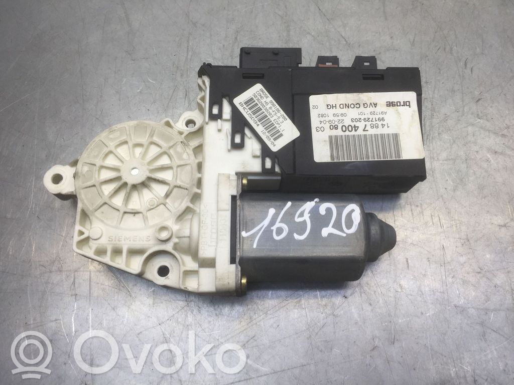 Citroen C8 Front door window regulator motor 