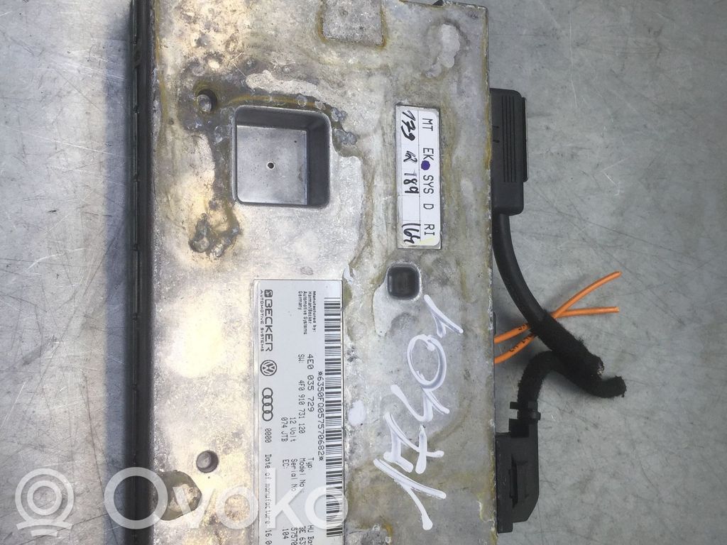 Audi A6 S6 C6 4F MMI control unit 