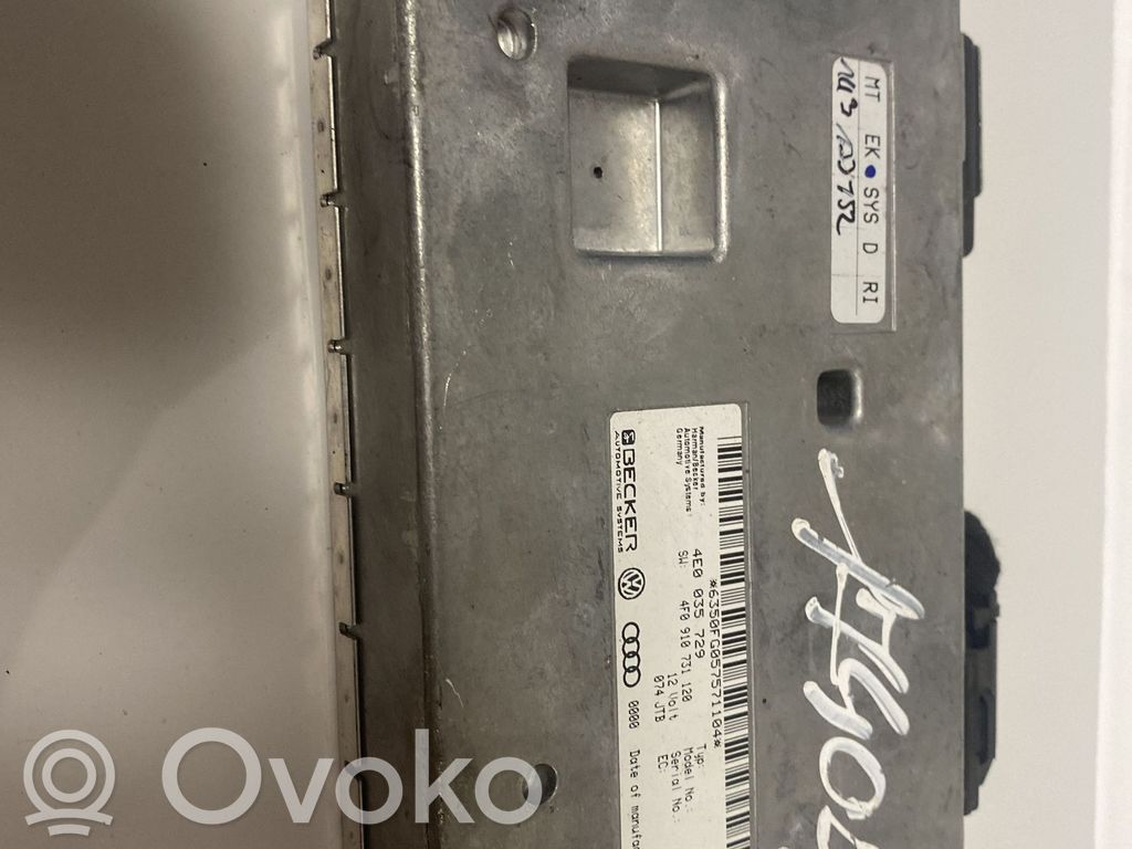 Audi A6 S6 C6 4F MMI control unit 