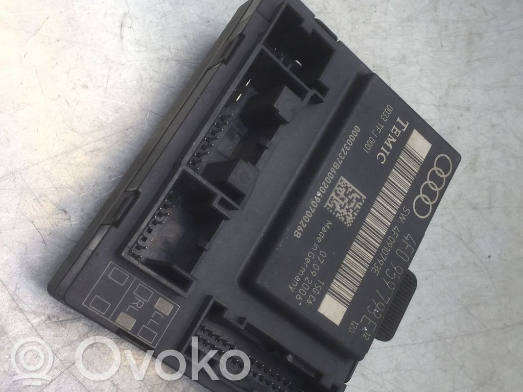 Audi A6 S6 C6 4F Door control unit/module 