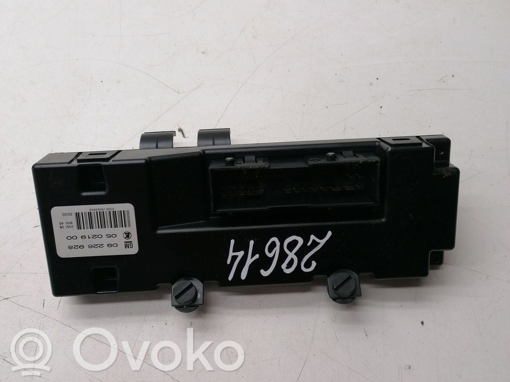 Opel Signum Module de commande de siège 