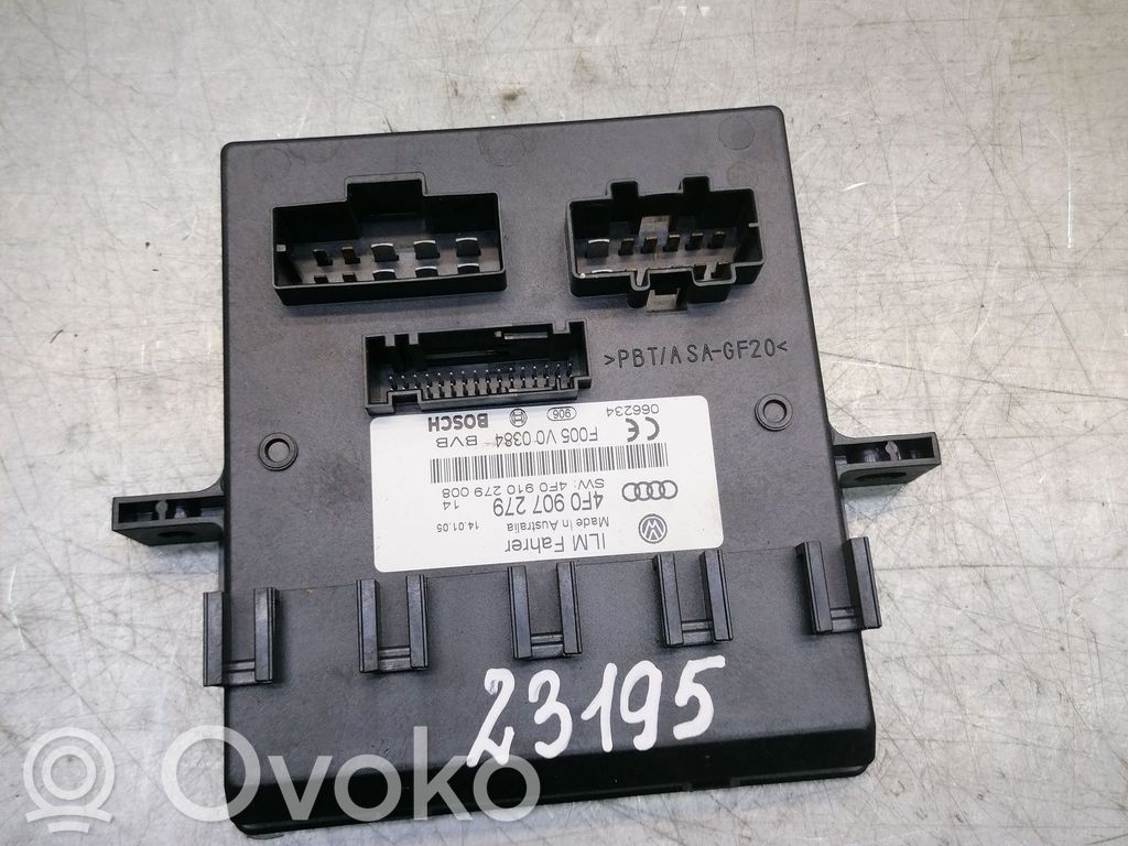 Audi A6 S6 C6 4F Comfort/convenience module 