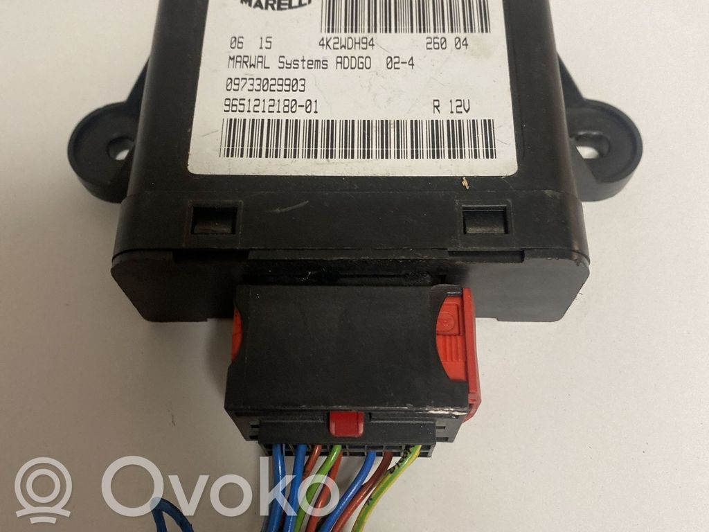Peugeot 307 Fuel injection pump control unit/module 