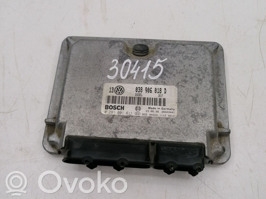 Volkswagen Golf IV Engine control unit/module 
