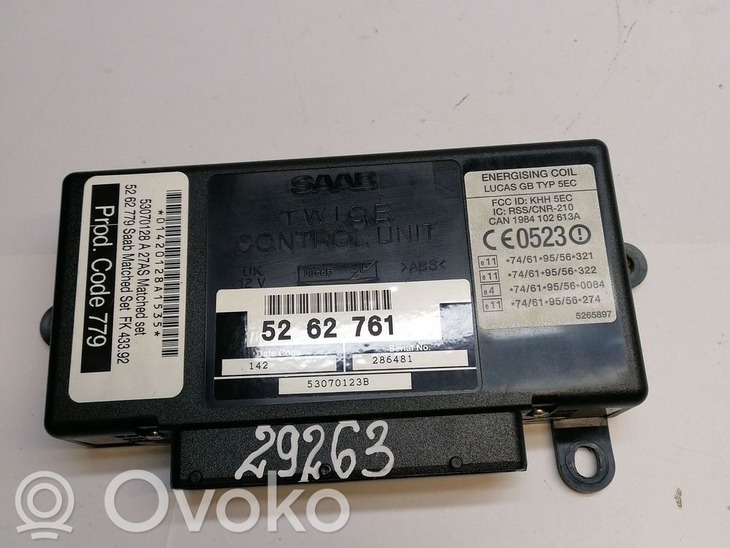 Saab 9-5 Komforta modulis 