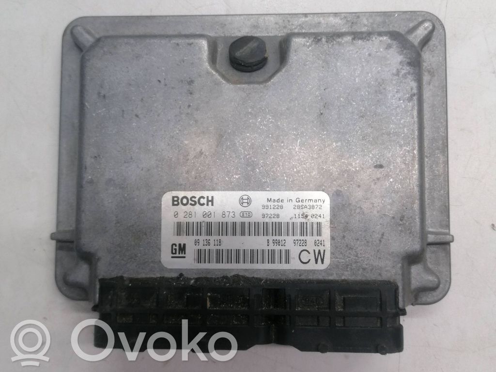 Opel Vectra B Engine control unit/module 