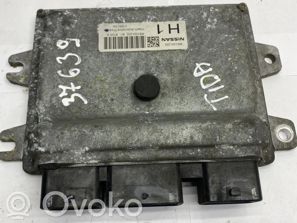 Nissan Tiida C11 Engine control unit/module 