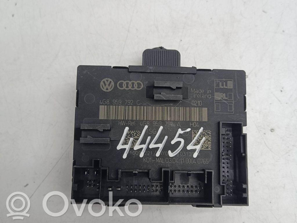 Audi A6 S6 C7 4G Door control unit/module 