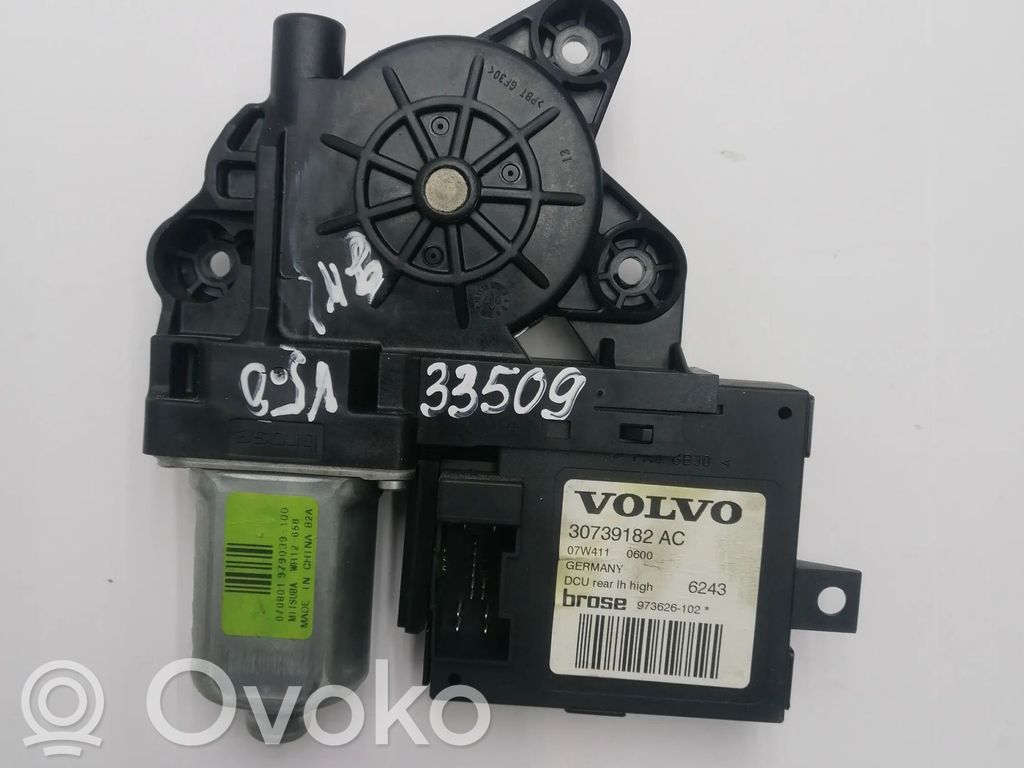 Silniczek podnoszenia szyby drzwi tylnych   30739182AC,973626102