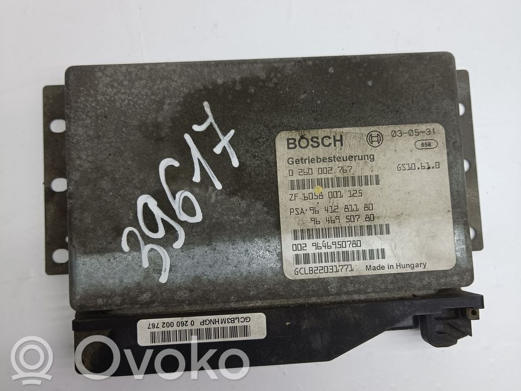 Peugeot 607 Gearbox control unit/module 