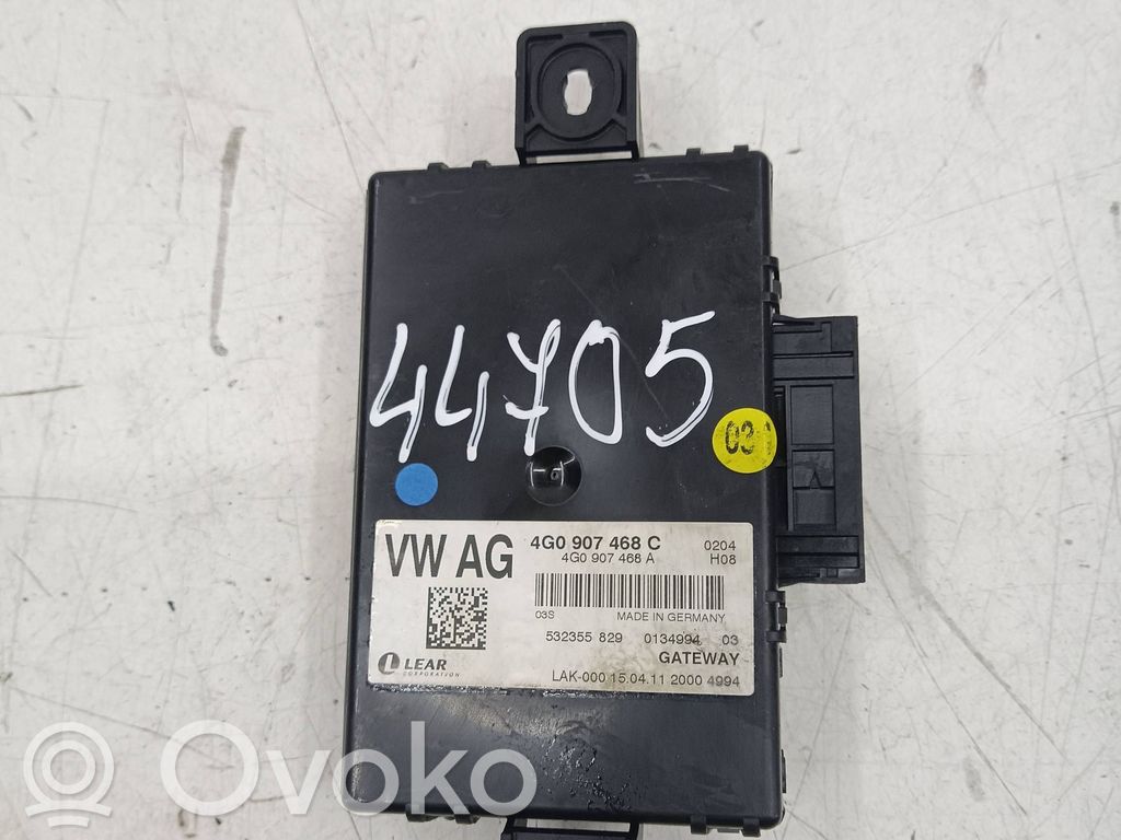 Audi A6 S6 C7 4G Gateway control module 