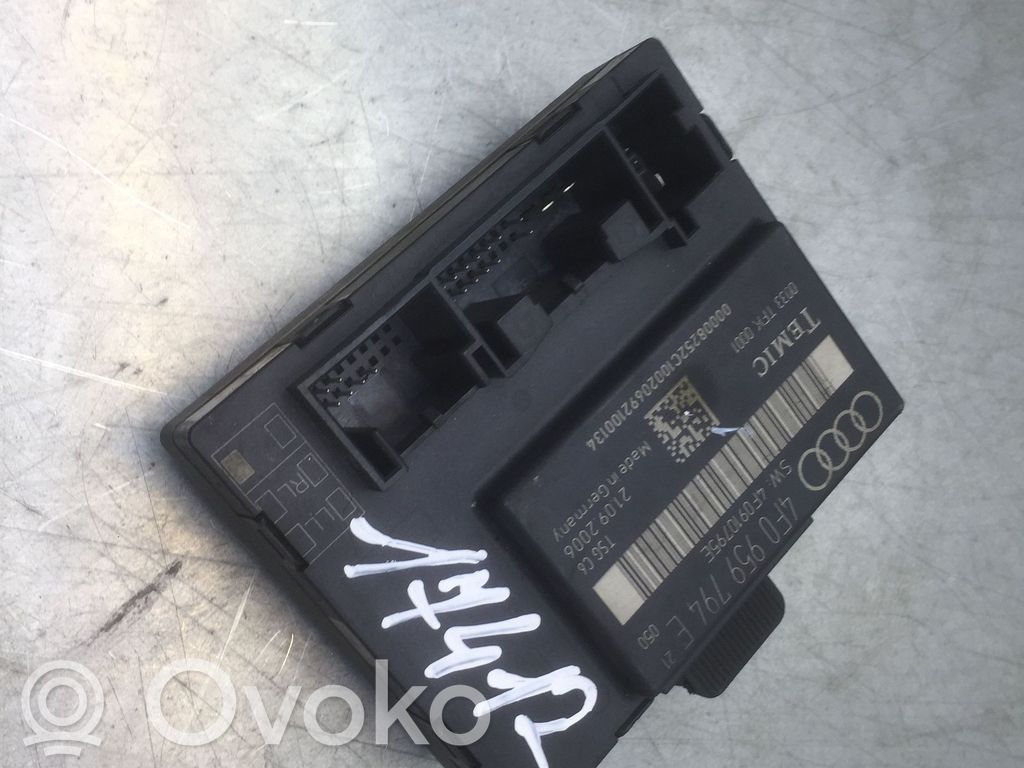 Audi A6 S6 C6 4F Door control unit/module 
