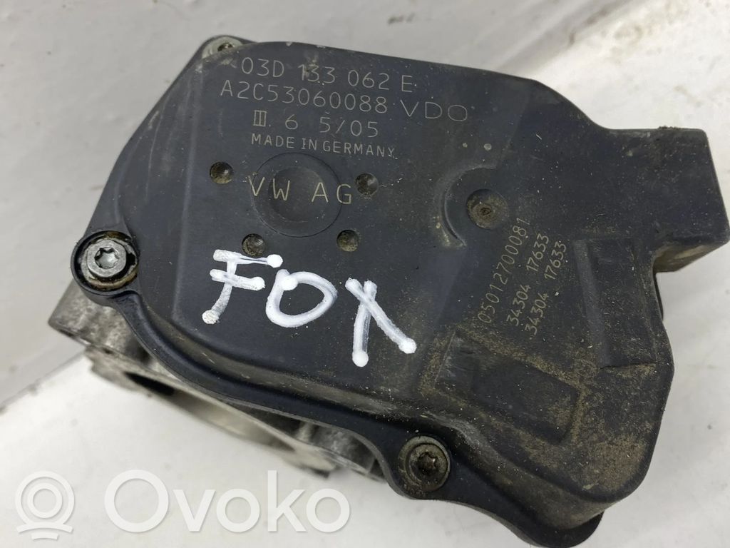 Volkswagen Fox Zawór przepustnicy 
