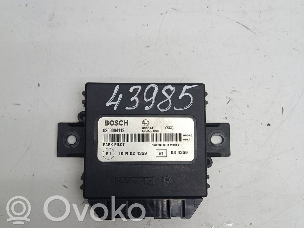 Citroen C4 Grand Picasso Unidad de control/módulo PDC de aparcamiento 