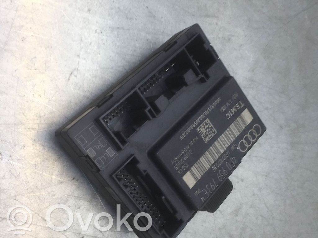 Audi A6 S6 C6 4F Door control unit/module 