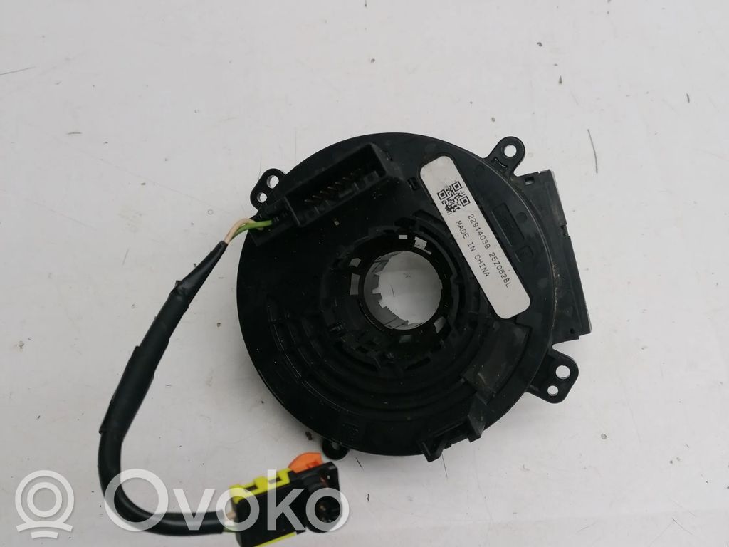 Opel Zafira C Airbag slip ring squib (SRS ring) 