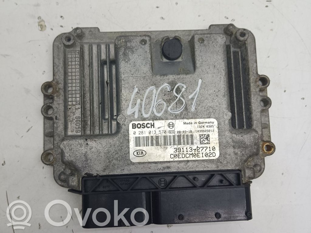 KIA Ceed Engine control unit/module 