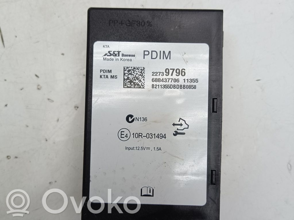 Opel Astra J Bluetooth control unit module 