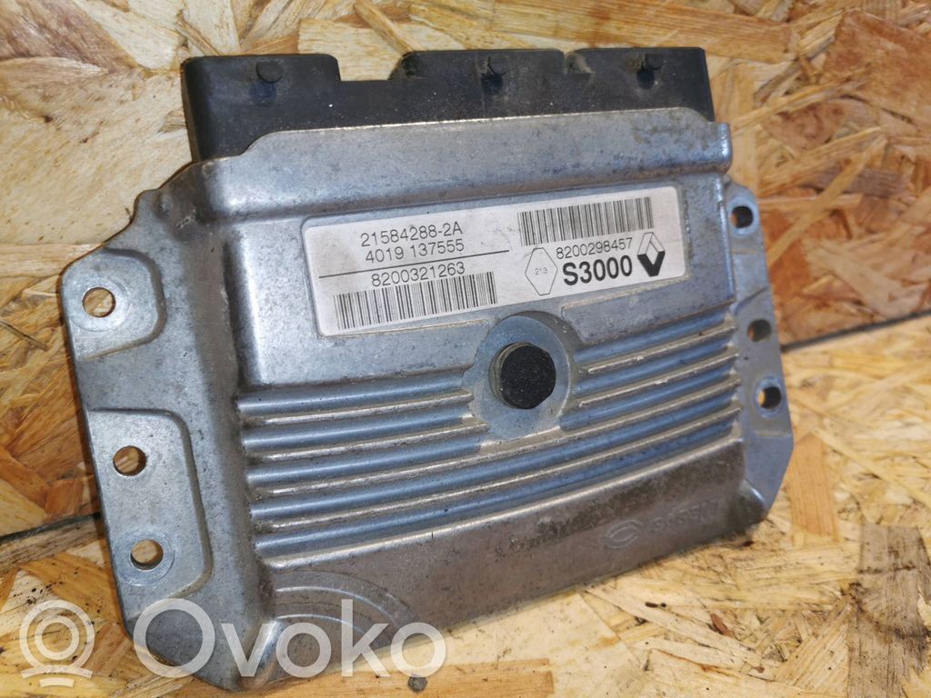 Renault Scenic II -  Grand scenic II Variklio valdymo blokas 
