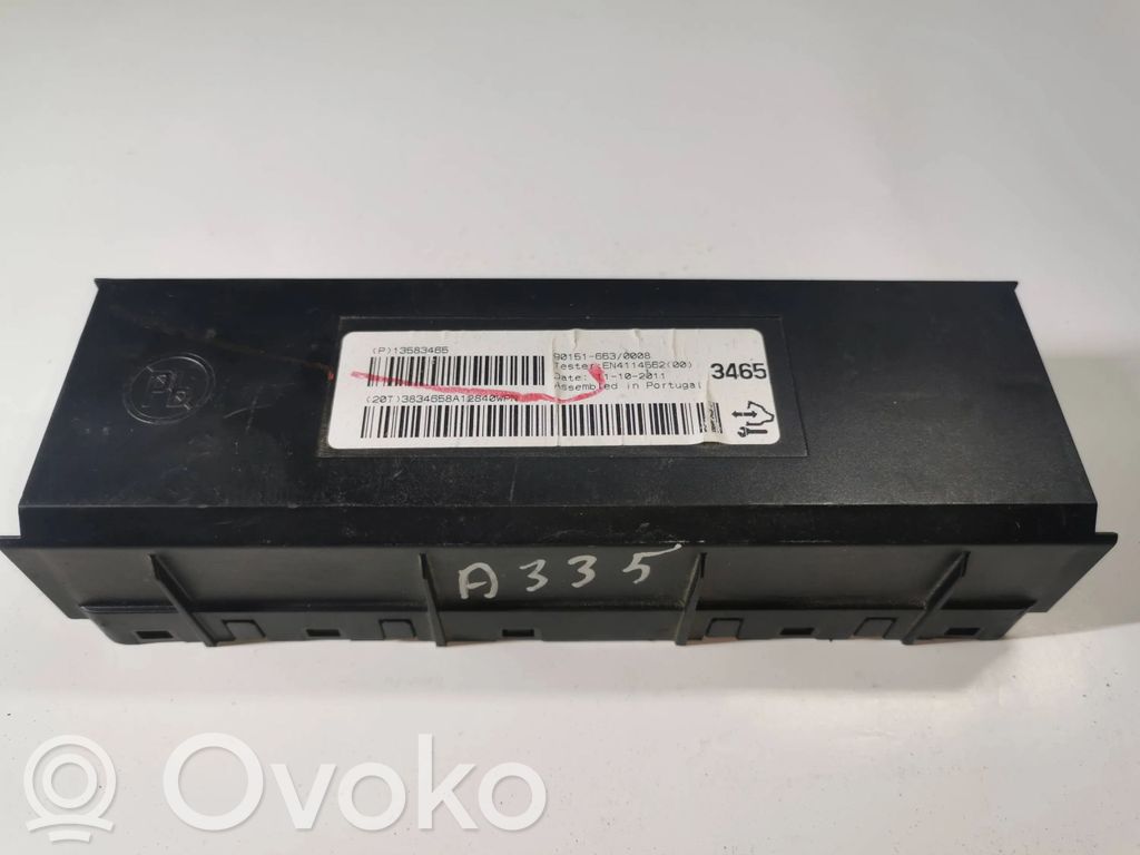 Opel Meriva B Other control units/modules 