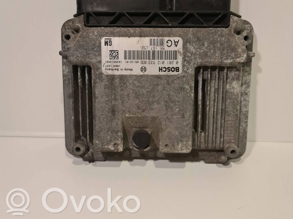 Opel Vectra C Engine control unit/module 