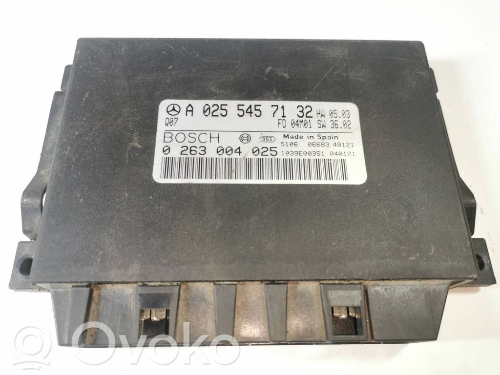 Mercedes-Benz E W211 Parking PDC control unit/module 