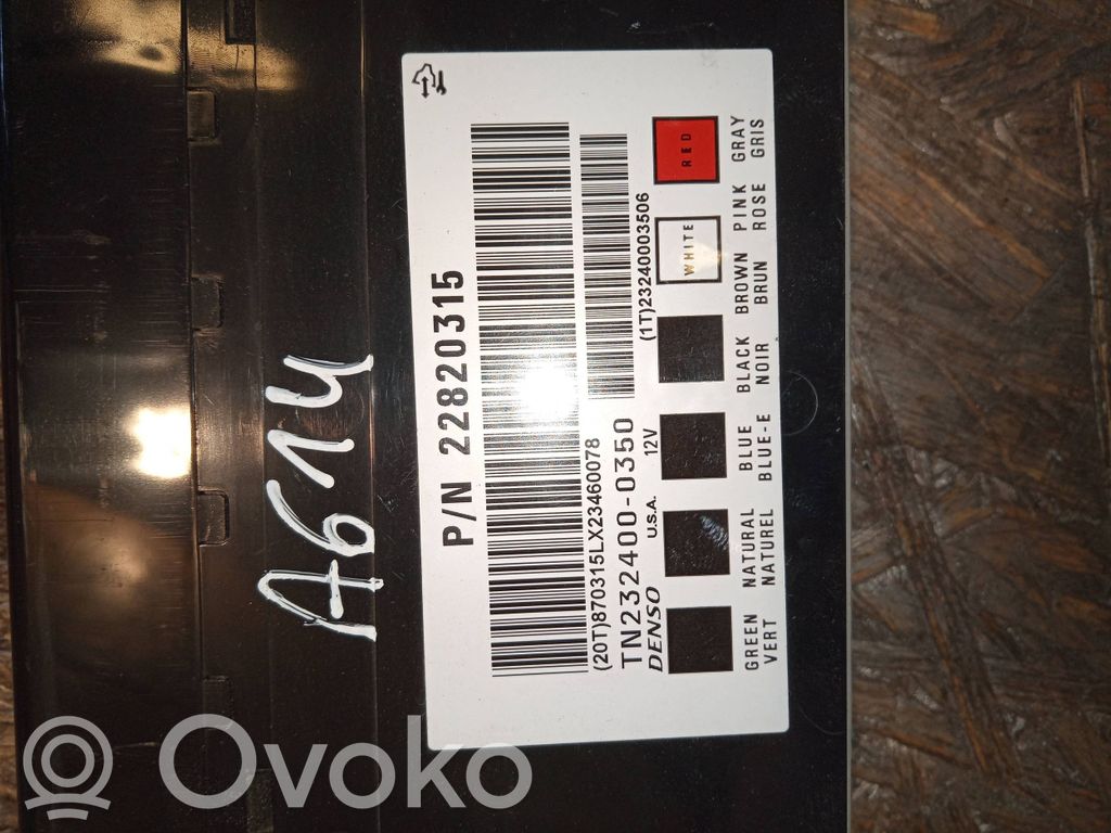 Opel Antara Comfort/convenience module 
