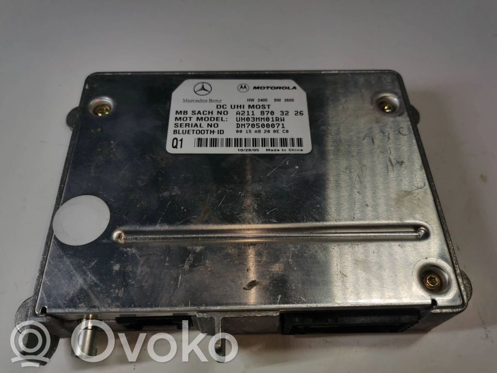 Mercedes-Benz ML W164 Bluetooth modulis 