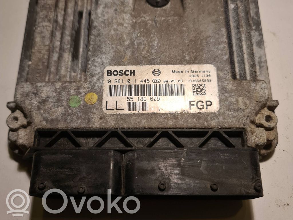 Opel Vectra C Engine control unit/module 