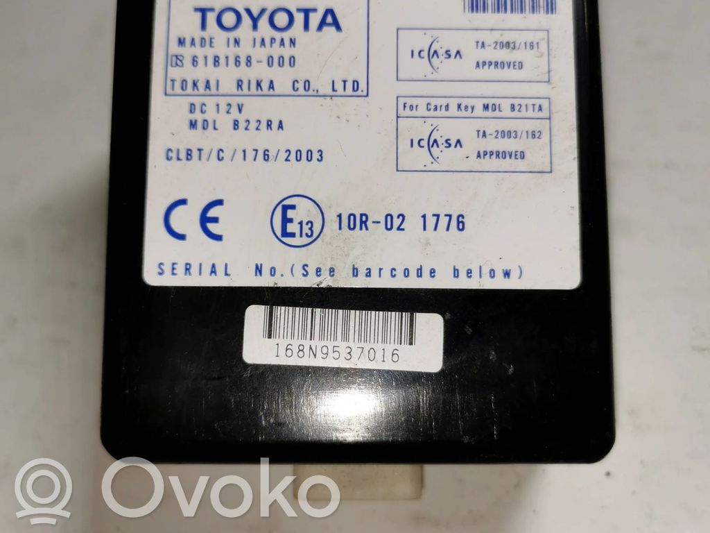 Toyota Corolla Verso AR10 Door control unit/module 